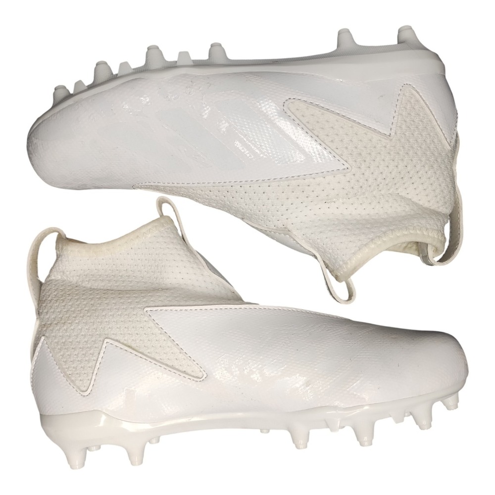 Adidas Freak Spark J 23 Mismatch Football Cleats Youth 2.5 White Laceless IG2647